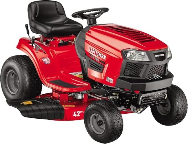 Craftsman 42" Gas Riding Lawn Mower with 17.5 HP - Image 2