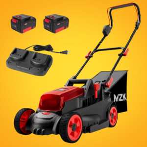 MZK 40V 13”Cordless Electric Lawn Mower,with 4-Position Height Adjustment