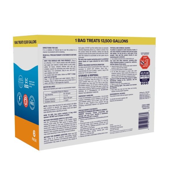 HTH Pool Care Granule Shock Treatment 6 lb - Image 2