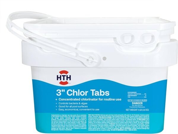 HTH Pool Care 3" Tablet Chlorinating Chemicals 25 lb